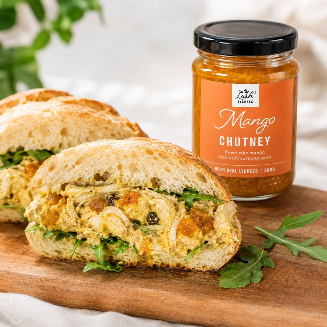 Coronation Chicken Sandwiches