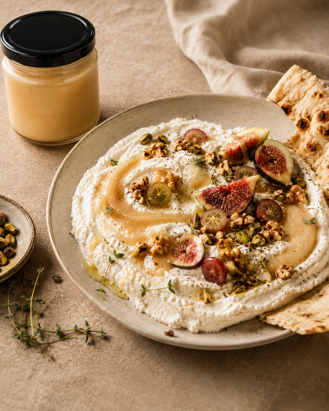 Whipped Honey Ricotta Dip