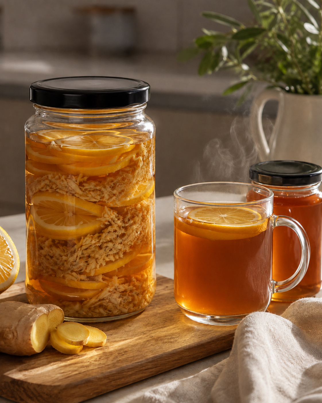 Honey, Lemon and Ginger Soother