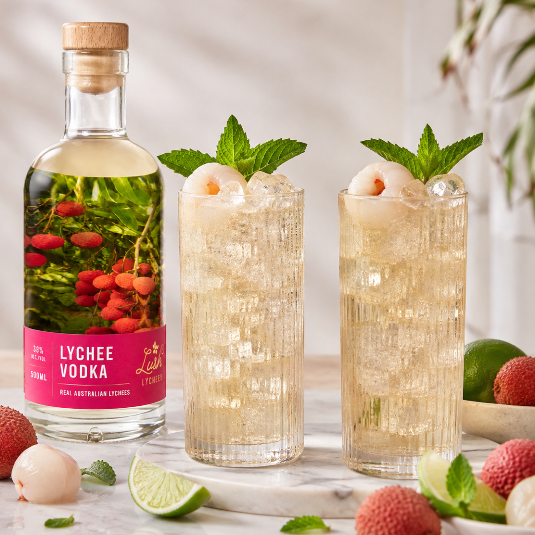 Lychee Vodka Highball